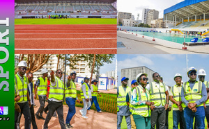 Infrastructures phares des JOJ dakar 2026, le stade iba mar diop et la piscine olympique sur la ligne d'arrivee : Déthié Fall met Djirèye clotilde Coly sur la piste