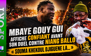 Mbaye Gouy Gui affiche une confiance totale avant son duel contre Niang Ballo : « Souma khekoul diapal ni mane djiguene la w.. »