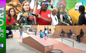 Skateboard : les États Unis partagent leur expertise avec les jeunes Sénégalais