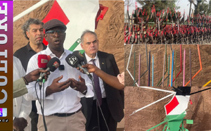 « Il était une fois Gaza » : Ousmane Dia interpelle les consciences à travers une exposition consacrée à la Palestine
