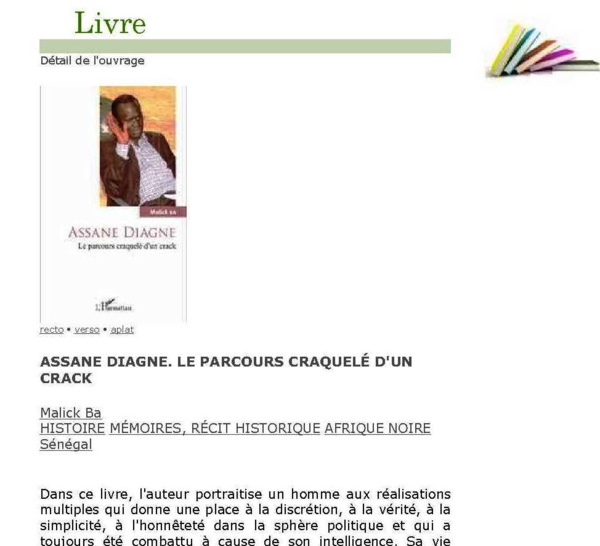 Bonnes feuilles du livre  sur Assane Diagne : Sa rencontre avec Wade et sa tentative de liquidation par les faucons du palais