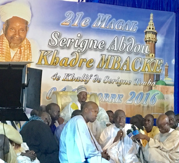 CHEIKH BASS ABDOU KHADRE : " Travailler pour Serigne Touba est un privilège et un sacerdoce '