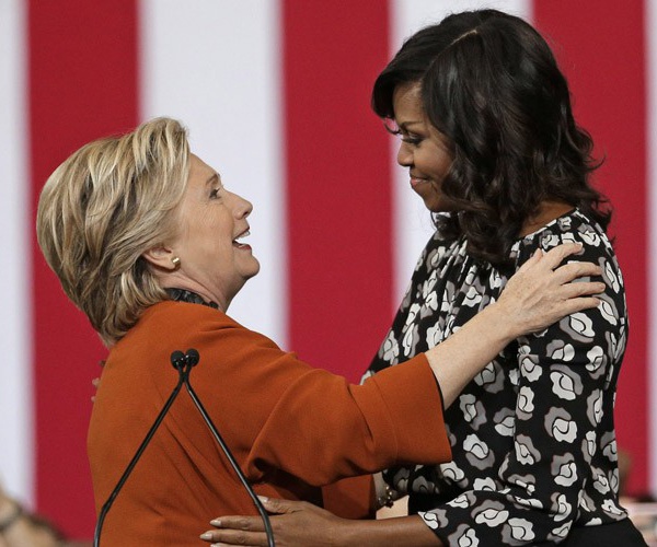 États-Unis : les regards se tournent vers Michelle Obama pour 2020
