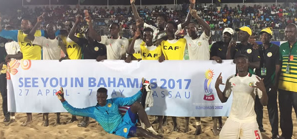 CAN Beach Soccer : Le Sénégal bat l'Egypte et file en finale et à la Coupe du Monde 2017