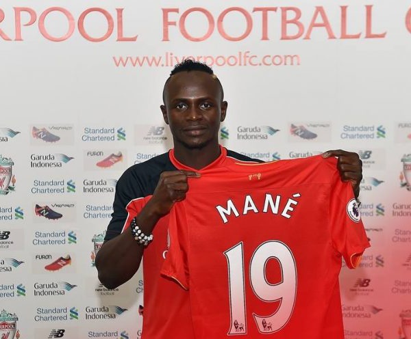 Classement des 20 maillots les plus vendus en Premier League Anglaise : Sadio Mané dans le Top 10
