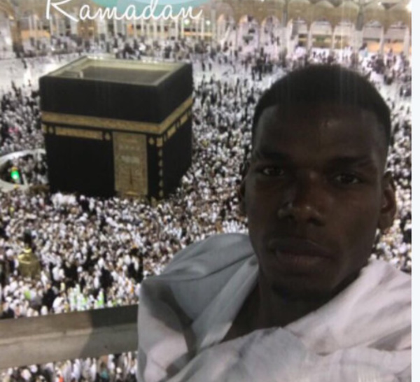 En pèlerinage à La Mecque, Pogba adresse ses vœux pour le ramadan
