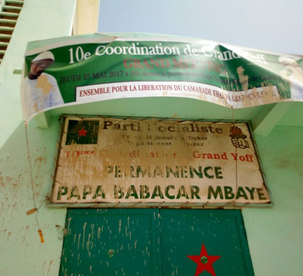 PS : La permanence Pape Babacar Mbaye saccagée
