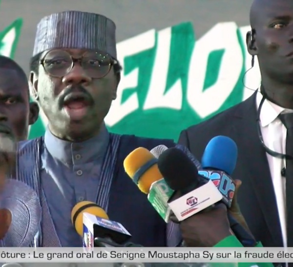 Meeting de clôture : Le grand oral de Serigne Moustapha Sy sur la fraude électorale