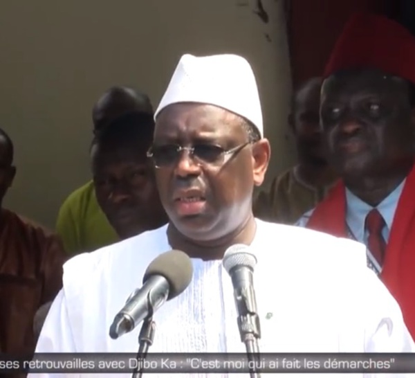 Macky Sall sur ses retrouvailles avec Djibo Ka : " C'est moi qui ai fait les démarches "