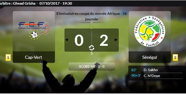 Eliminatoires Coupe du Monde : Le Sénégal gagne contre le Cap Vert et fait un pas vers la qualification