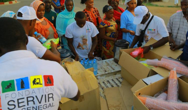 Gamou 2017 : La Fondation « Servir le Sénégal» sert 6.000 mets copieux et rafraîchissements aux pèlerins de Médina Baye…