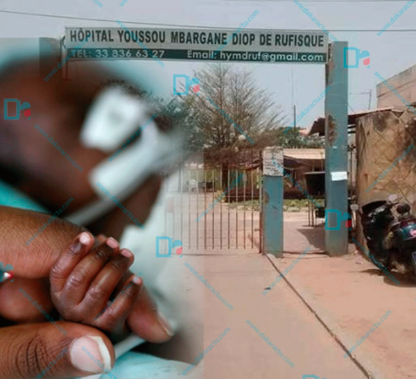 Hôpital Youssou Mbargane : La disparition suspecte du corps d’un mort-né crée la psychose chez les parents.