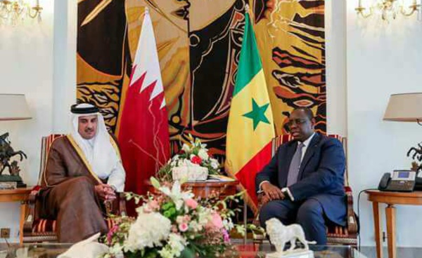 Visite de l'Emir du Qatar Tamim Ben Hamad Al Thani à Dakar (images)