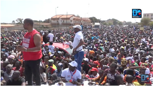 (Reportage) Marche de protestation : La Guinée Bissau dit non aux sanctions de la CEDEAO