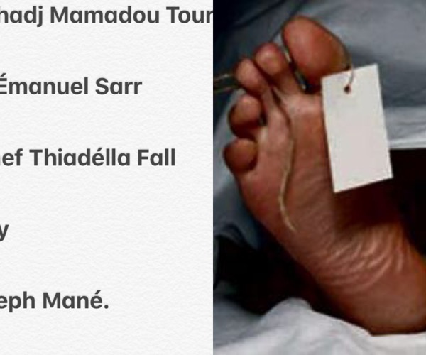 Kaolack: La longue liste des personnes décédées après le crash de l'hélicoptère de l'armée sénégalaise( 08 morts dont 3 non identifiés)