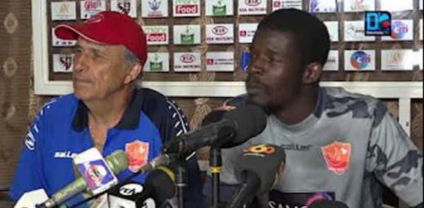Khadim Ndiaye (Horoya AC) : "Je n'avais pas la pression, même si c'était difficile pour moi de jouer devant le public sénégalais"