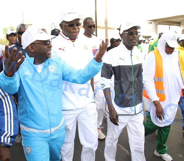 Les images de la randonnée de la solidarité et de l'émergence organisée par le Collectif des habitants et ressortissants de la Médina 