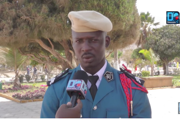 Focus du jour : Pathé Boye le policier-lutteur, de la caserne à l'arène !