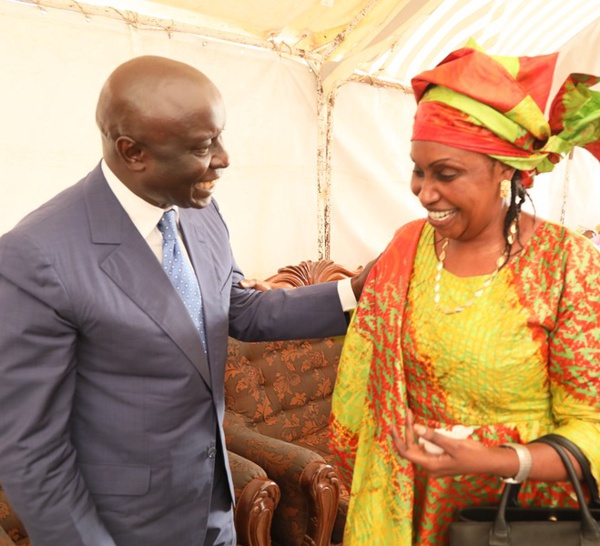 CONDOLÉANCES CHEZ SERIGNE DIAGNE : Retrouvailles entre Idrissa Seck et sa "précieuse" Me Nafissatou Diop Cissé