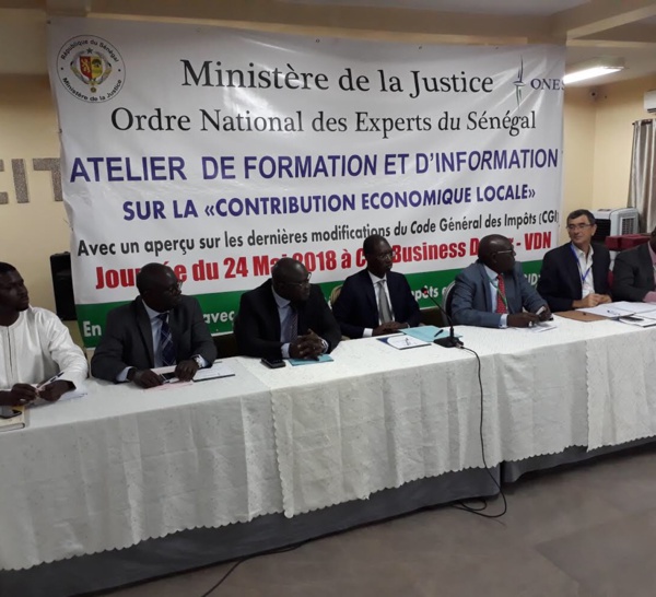 FISCALITÉ-La Contribution Economique Locale : L’impôt qui remplace la patente, expliqué aux experts fiscaux de l’Ordre National des Experts du Sénégal