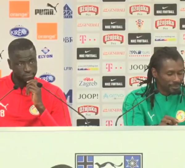 [REPLAY-Osijek (Croatie) ] Revivez la conférence de presse du coach Aliou Cissé