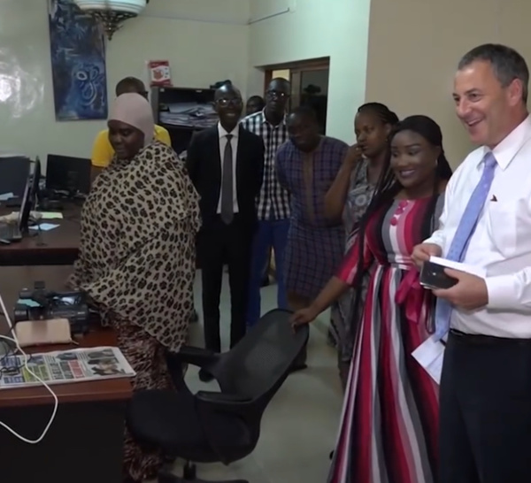 Visite de Paul Hirschson : Dakaractu reçoit dans ses locaux l'ambassadeur d’Israël à Dakar