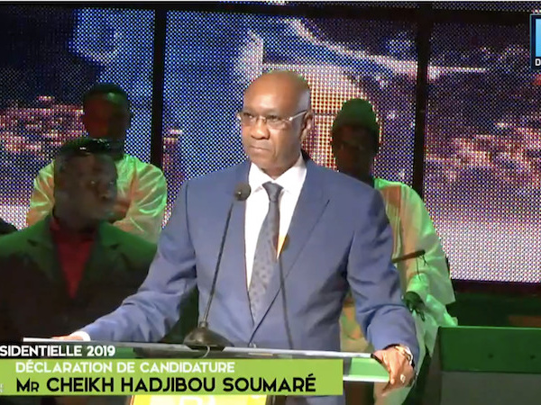 [REPLAY-Présidentielle 2019] Revivez la déclaration de Candidature de Cheikh Hadjibou Soumaré