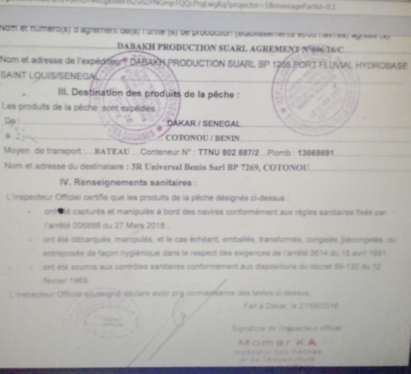 New african challenge pêche en eaux troubles : le patron Ibrahima Sall accusé d’arnaque (Document)