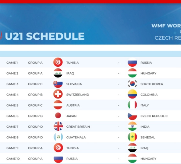 Coupe du monde U21 mini-foot : Les matches du Sénégal diffusés en direct sur DakaractuTV (jour, heure, lieu...)