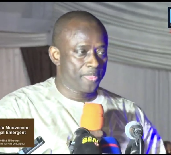 Lancement du mouvement Génération Sénégal émergent : le discours du directeur général du Port de Dakar, Aboubacar Sadikh Bèye
