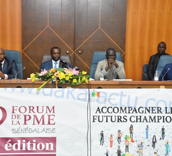 ADPME /Les images de la 2e édition du forum de la PME sénégalaise au King Fahd palace présidée par le ministre du commerce, de la consommation, du secteur informel et des PME