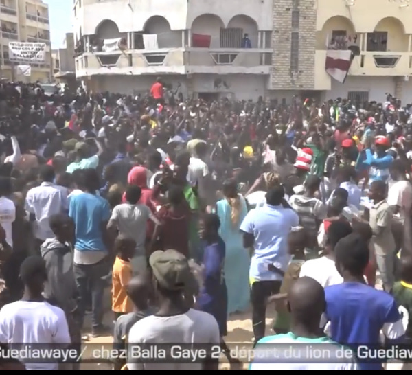 Guédiawaye : Départ de Balla Gaye 2 pour le stade Léopold Sédar Senghor 