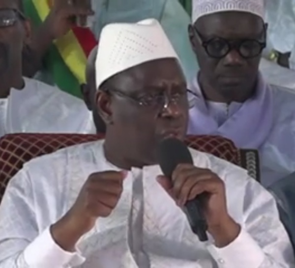 Parrainage / Le président Sall raille Malick Gakou et l'opposition :  " Gakou et son petit parti... Ils n'ont que leurs yeux pour pleurer, Kou beug beuré, Kou bagne beuré "