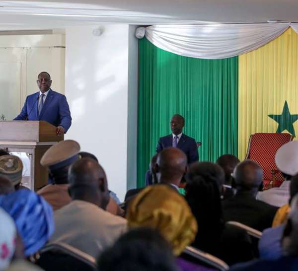 Macky Sall : « Je salue le professionnalisme de Bamba Ndiaye SA »