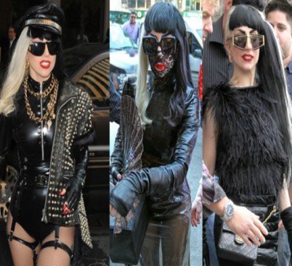 Lady Gaga : une journée, trois looks plus extravagants les uns que les autres !
