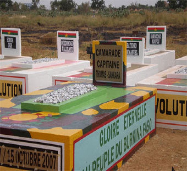 La tombe de Thomas Sankara partiellement détruite