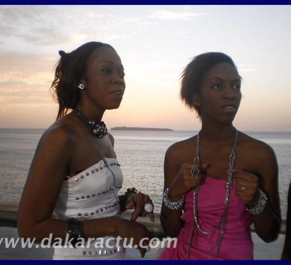 Aby Ndour et  sa fille.
