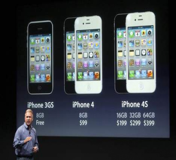 Et voici l'iPhone... 4S