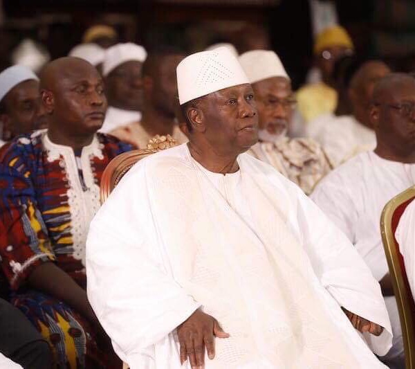 Louga : Ce geste de haute portée du président Alassane Ouattara à l’inhumation de son défunt ami El Hadj Djibril Sakho