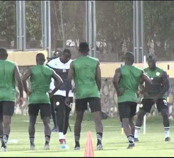 Equipe nationale : Le groupe au complet pour le dernier entraînement avant le match contre la Tunisie