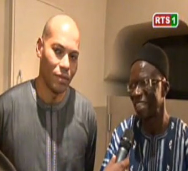 Dernière minute: Karim Wade a rendu visite cet après-midi à l'imam Youssouph Sarr de Guédiawaye