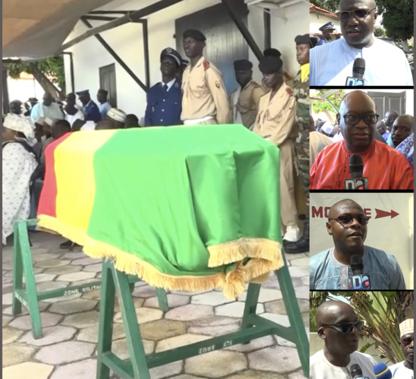 Levée de corps d’Amath Dansokho : Les adieux à un véritable patriote