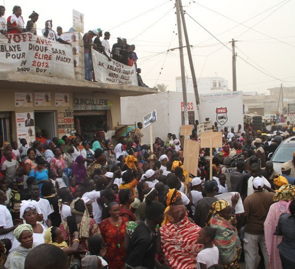 Images de la caravane de Macky Sall à Ouakam, Ngor et Yoff