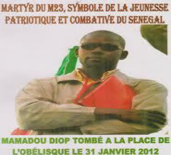 Le M23 a rendu hommage à Mamadou Diop, tombé le 29 janvier dernier