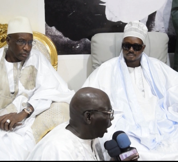 MAGAL 2019 / Riches échanges entre Serigne Bass Abdou Khadre et Mamour Diallo.