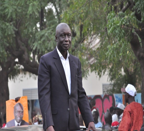 Idrissa Seck, arrivé au rond-point de Sandaga, parle