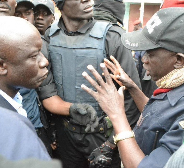 Revoyez les images de la journée mouvementée d'Idrissa Seck