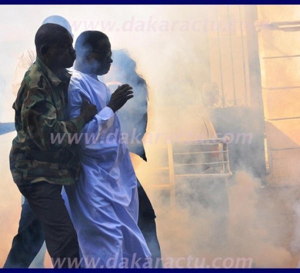 Dernière minute: Ibrahima Fall reste sur place en dépit de la charge des forces de l'ordre