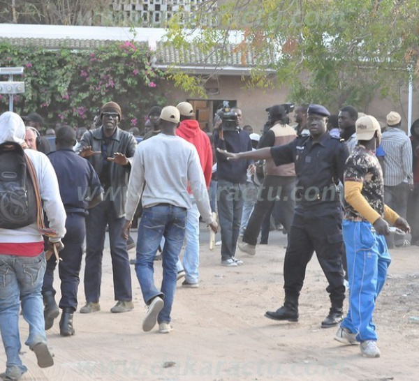Face-à-face de la sécurité de Macky Sall avec les nervis