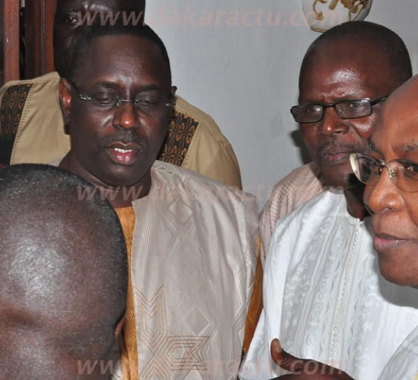 Regardez les images de la rencontre entre Macky Sall et Ousmane Tanor Dieng